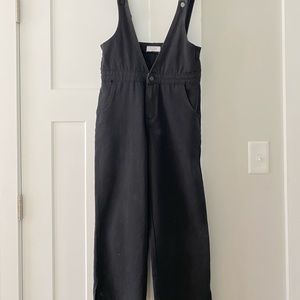 Sage the Label, Black Denim overalls